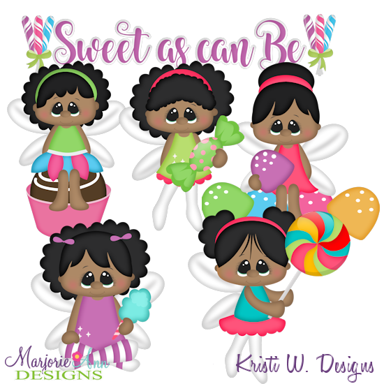 Sweet As Can Be-African American SVG Cutting Files + Clipart - Click Image to Close